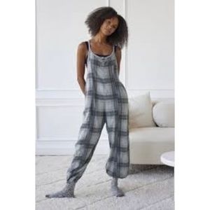 Urban Outfitters Flannel Jumpsuit